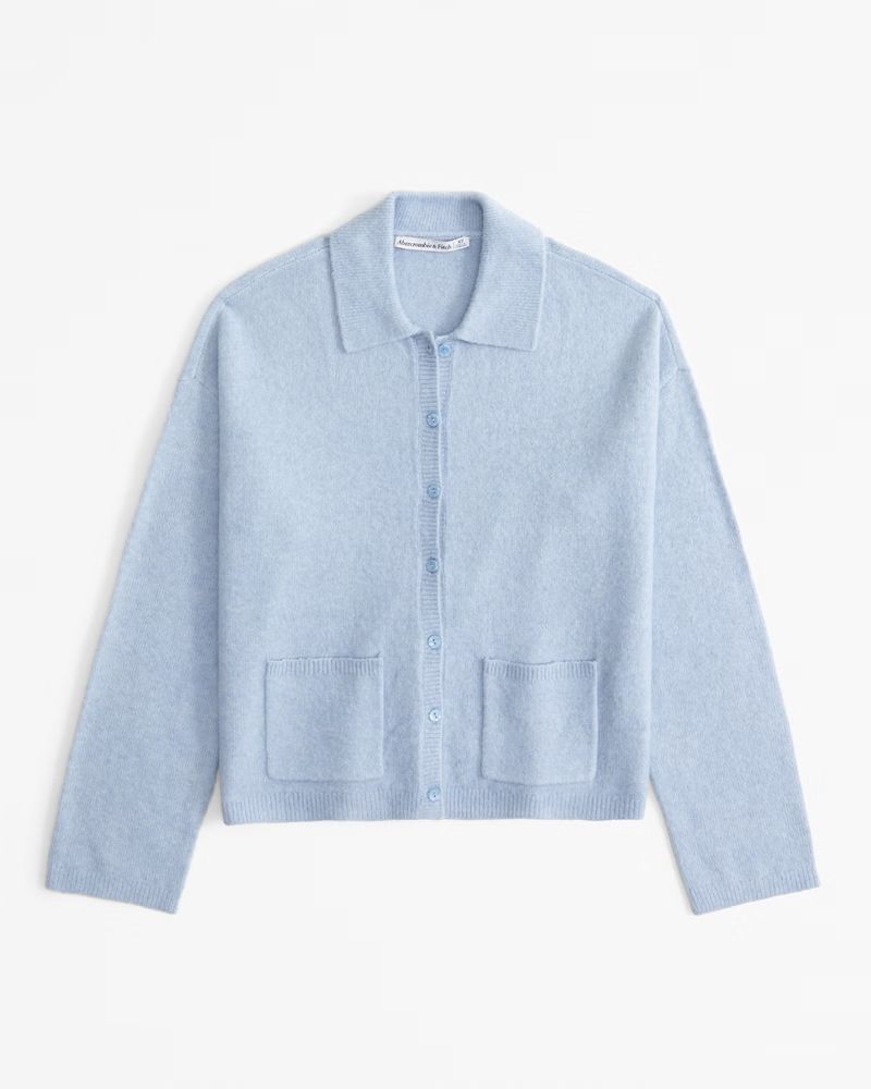 Collared Cardigan | Abercrombie & Fitch (US)