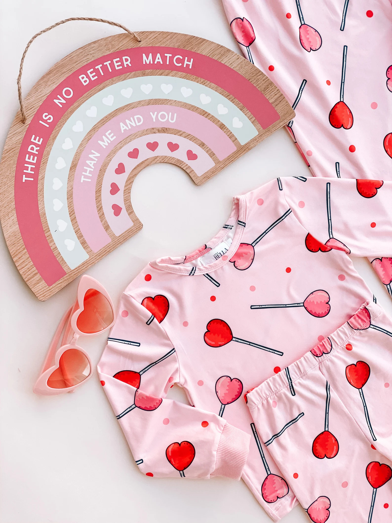 HEART LOLLIPOP PAJAMAS Mothers Day Pajamas, Mommy and Me Pajamas, Matching Outfits, Matching Paja... | Etsy (US)