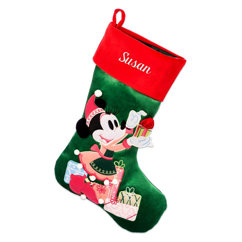Minnie Mouse Holiday Stocking | Disney Store