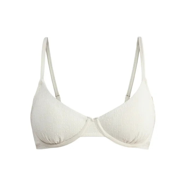 No Boundaries Women's Daisy Checkered Bikini Top, Sizes XXS - XL | Walmart (US)