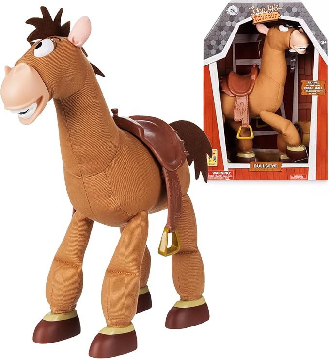 Disney Store Official Bullseye Interactive Talking Action Figure from Toy Story, 18 inches, Featu... | Amazon (US)