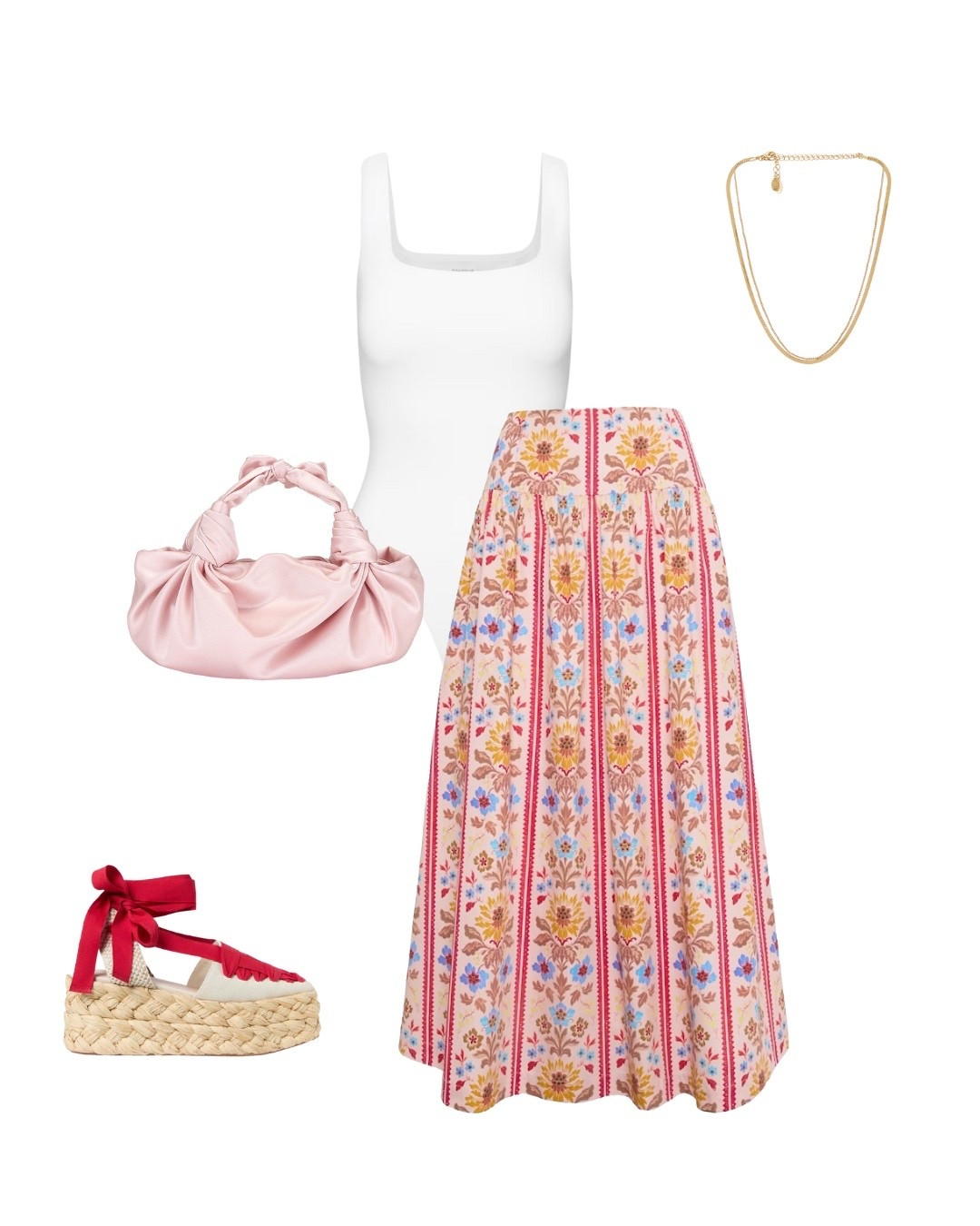 A summer look I’ll be repeating: this colorful Hill House maxi skirt paired with the comfiest Aritzia bodysuit 💐 Styled with a fun clutch and espadrilles for the perfect mix of playful and polished. Ideal for brunch, vacation, or a sunny day out! #SummerStyle #MaxiSkirtOutfit #HillHouseHome #AritziaStyle #EspadrillesLook #ColorfulOutfit #LTKSummer #VacationOutfits

#LTKFindsUnder100 #LTKStyleTip #LTKSeasonal