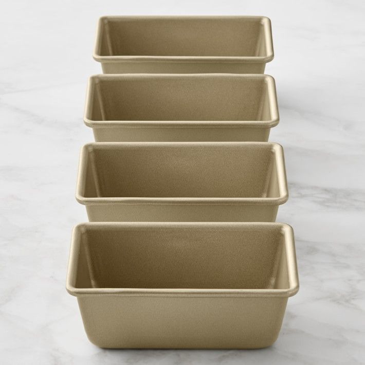 Williams Sonoma Goldtouch® Nonstick Mini Loaf Pans, Set of 4 | Williams-Sonoma