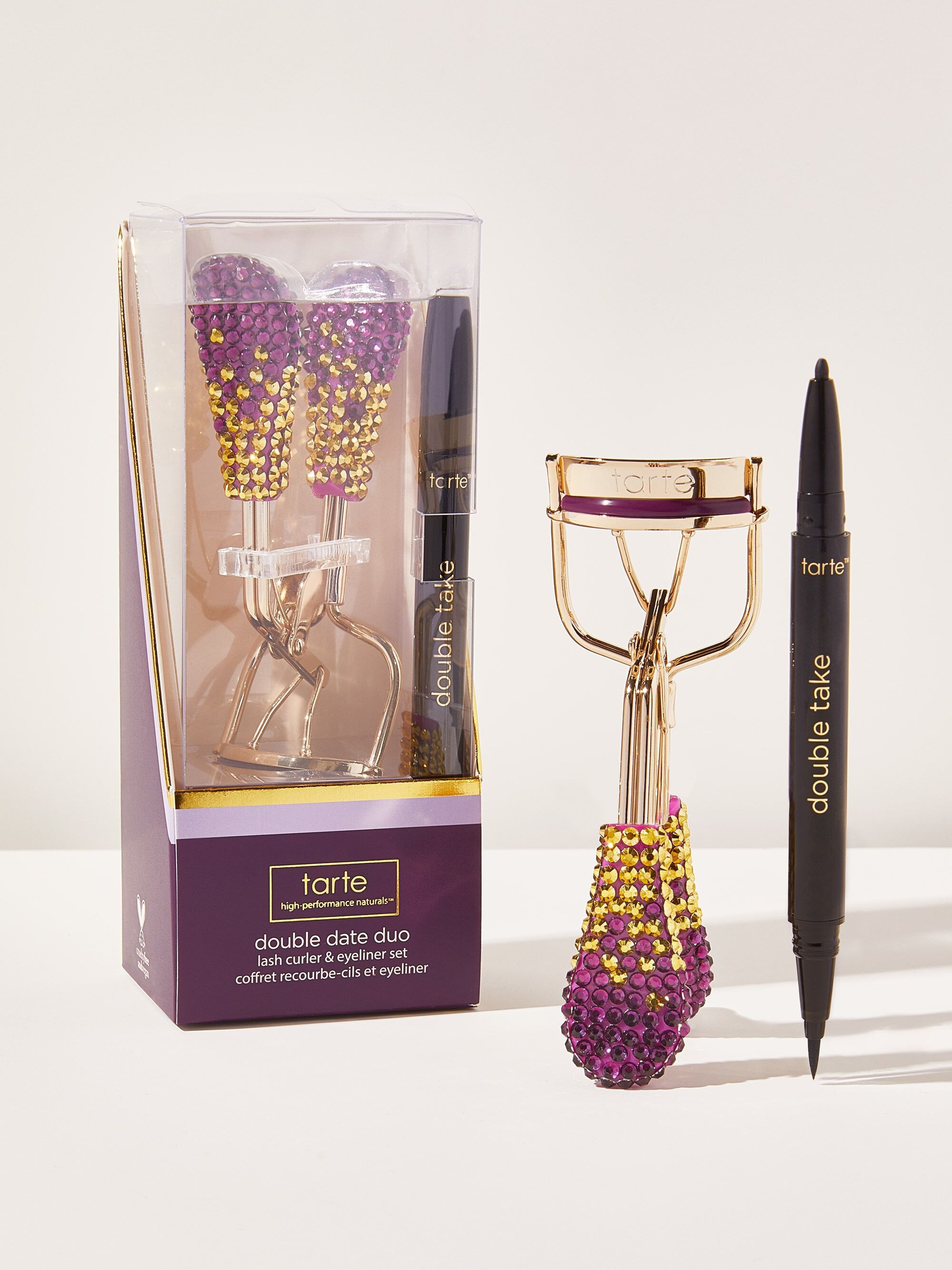 double date duo lash curler & eyeliner set | tarte cosmetics (Global)