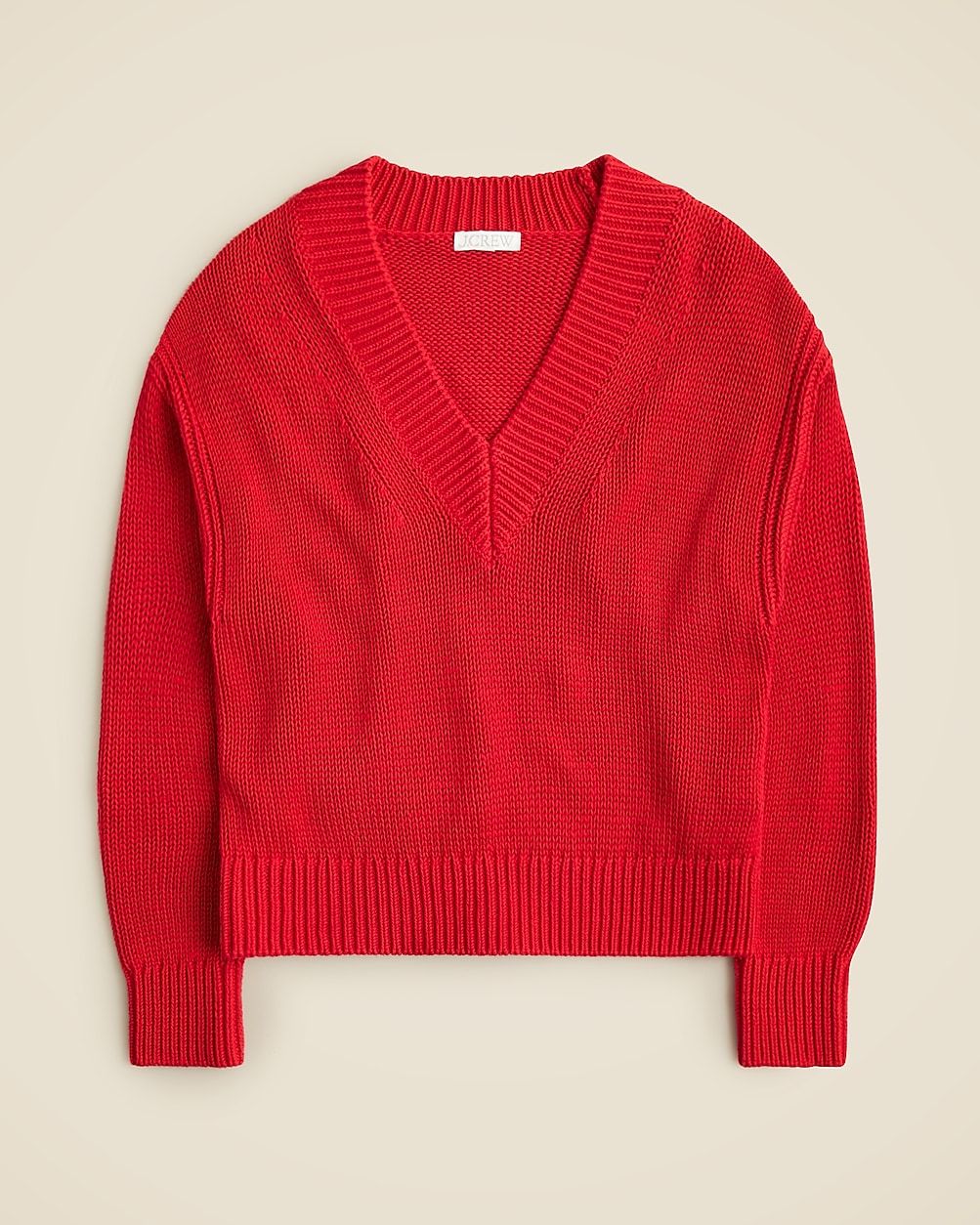 Relaxed V-neck sweater | J. Crew US