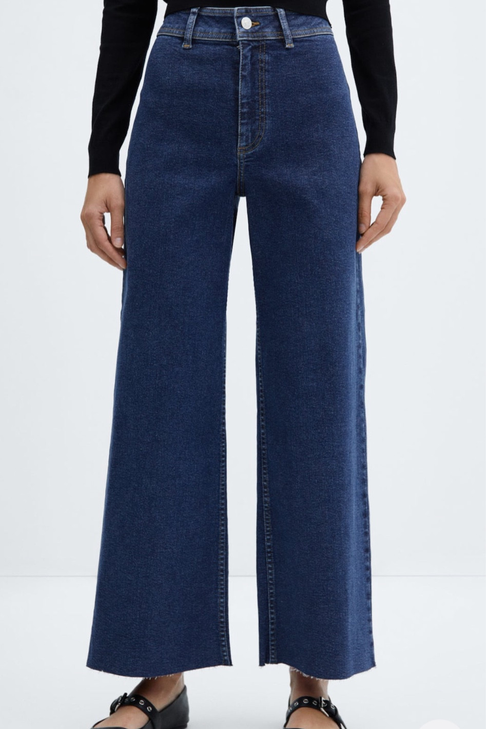 The best and flattering high waisted culotte jean from mango 
Comes in many colors 
Perfect jean for fall with sneakers, boots and flats 

#LTKfindsunder100 #LTKSeasonal #LTKstyletip