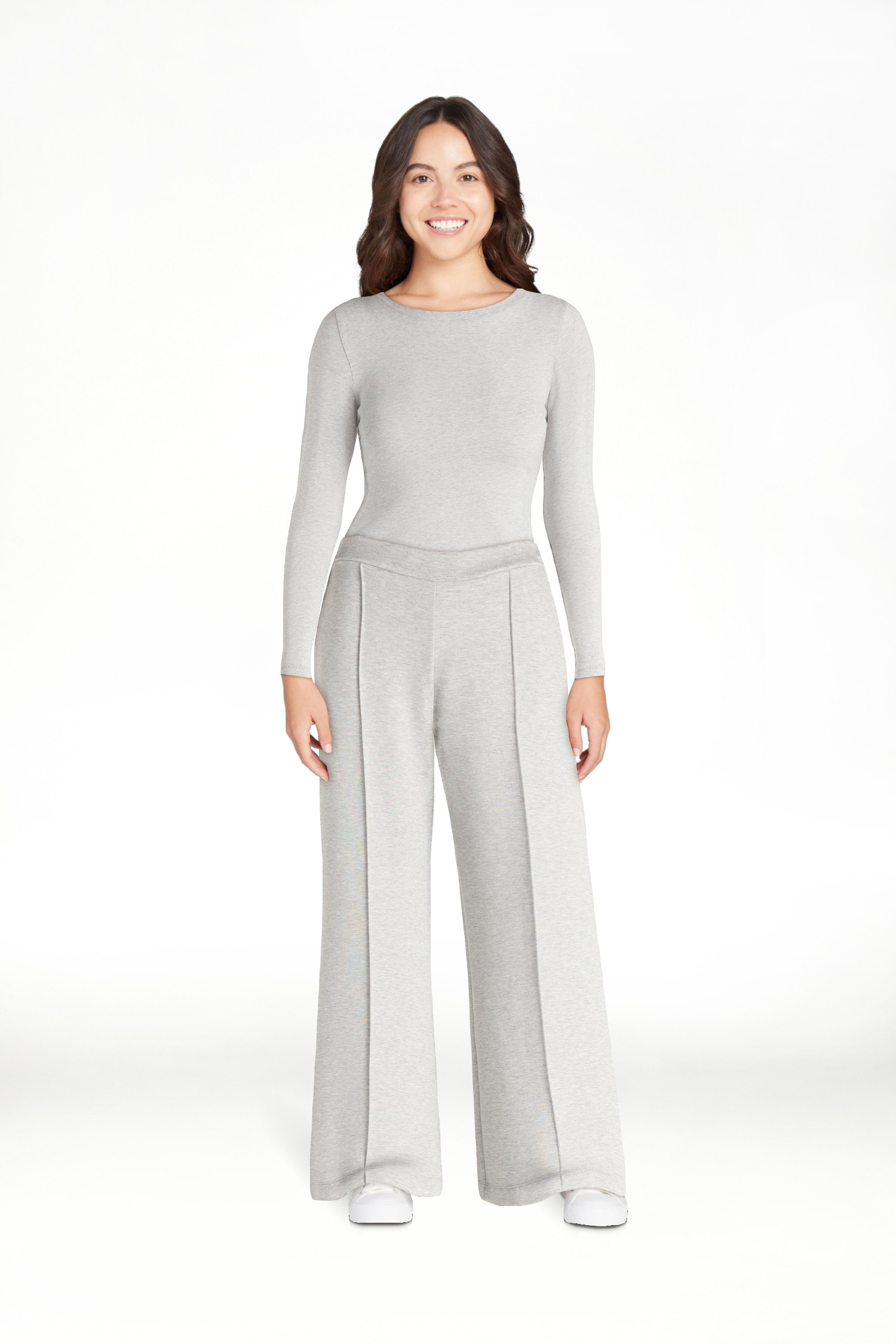 Scoop Women’s and Women’s Plus New Scubaknit Seamed Sweatpants, Regular and Short Lengths, Si... | Walmart (US)