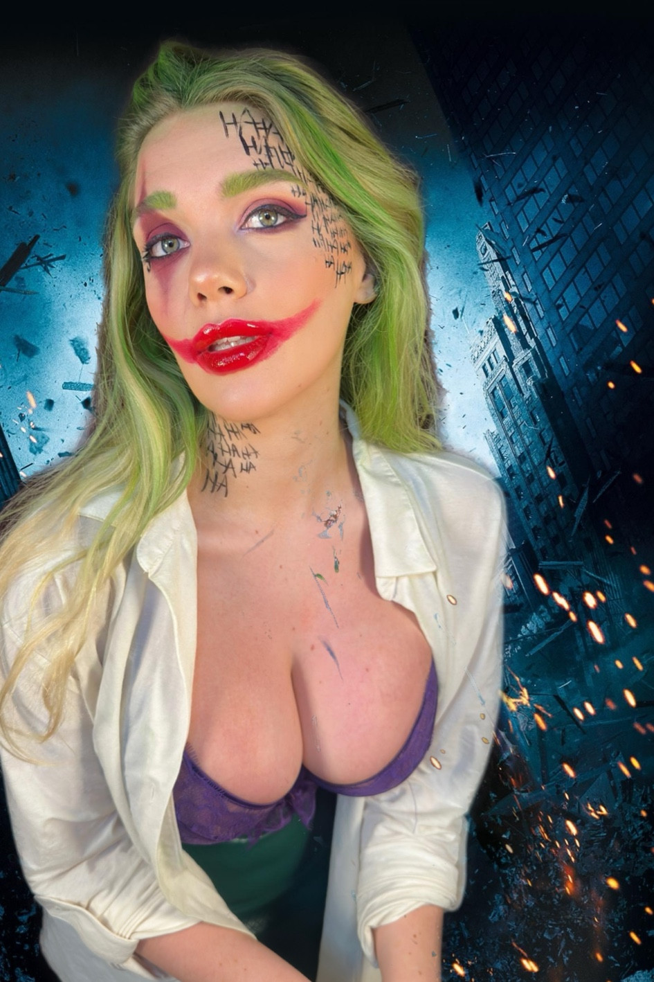 Joker Halloween makeup ✨ #LtkXBoots


#LTKbeauty