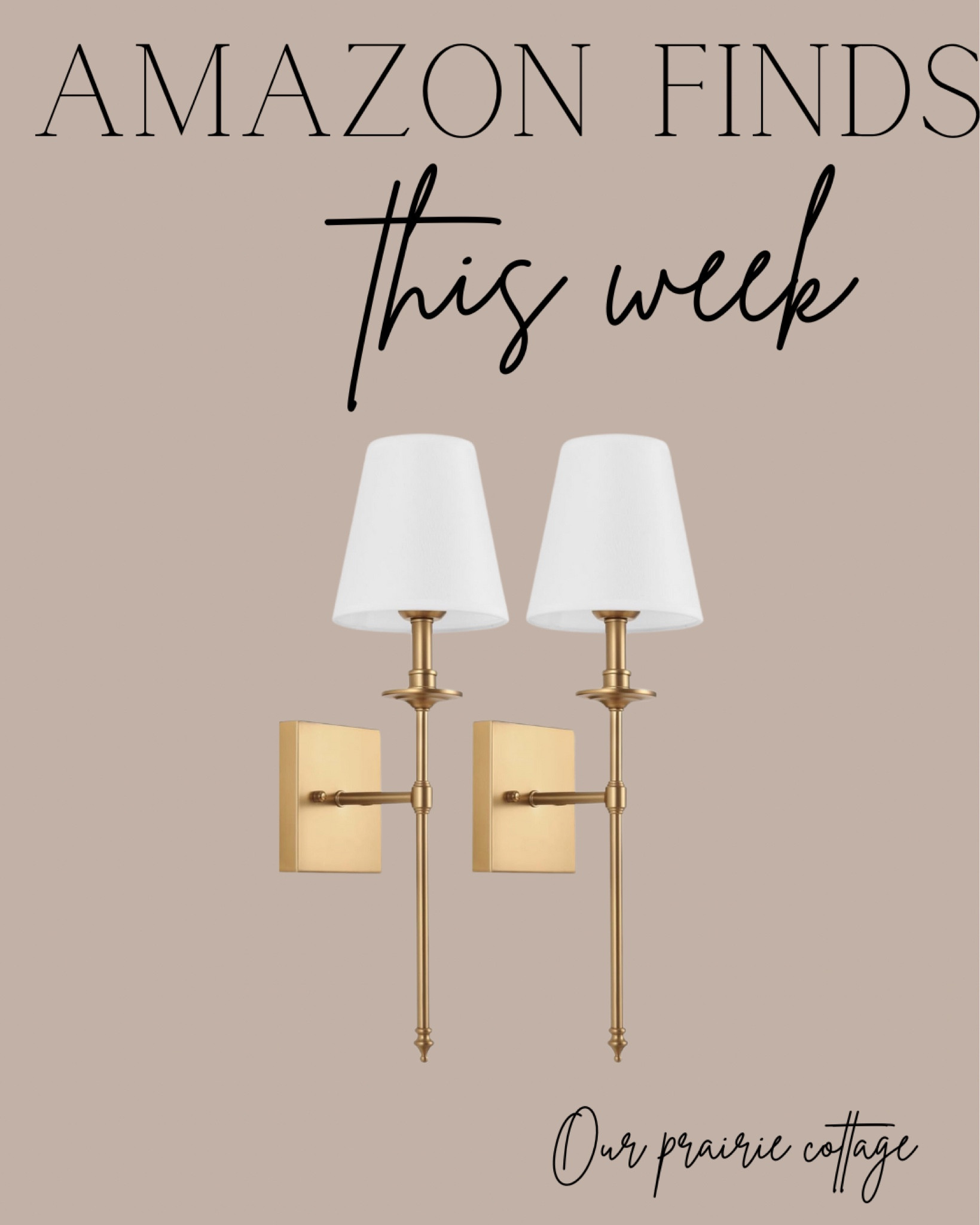 Amazon finds - Brass wall sconce 

#LTKfindsunder100 #LTKstyletip #LTKhome