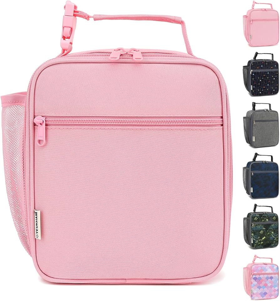 Lunch Box for Kids Boys Girls Men Women, Insulated Small Soft Cooler Lunch Bag Kit for School Wor... | Amazon (US)