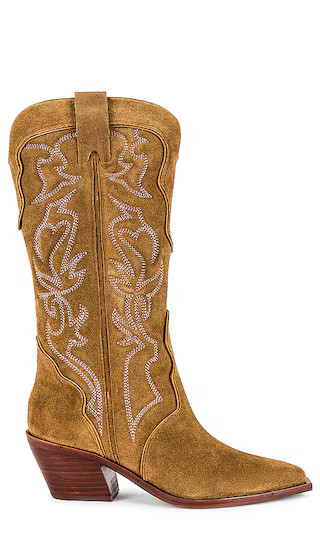 Sydni Cowboy Boot in Tobacco | Revolve Clothing (Global)