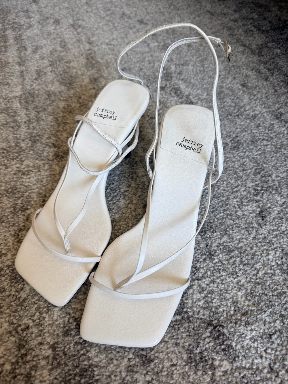 Anthropologie Jeffrey Campbell Strappy Kitten Heel Sandal | Poshmark