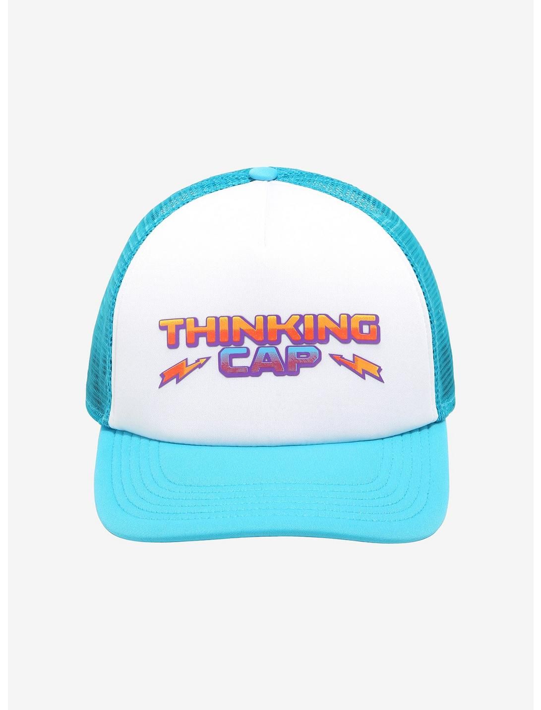 Stranger Things Dustin Thinking Cap Cosplay Trucker Hat | Hot Topic