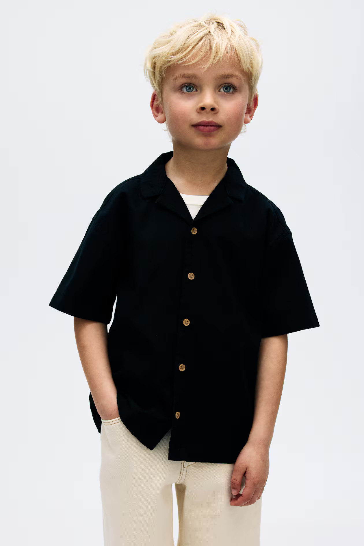 Linen-Blend Resort Shirt | H&M (US + CA)