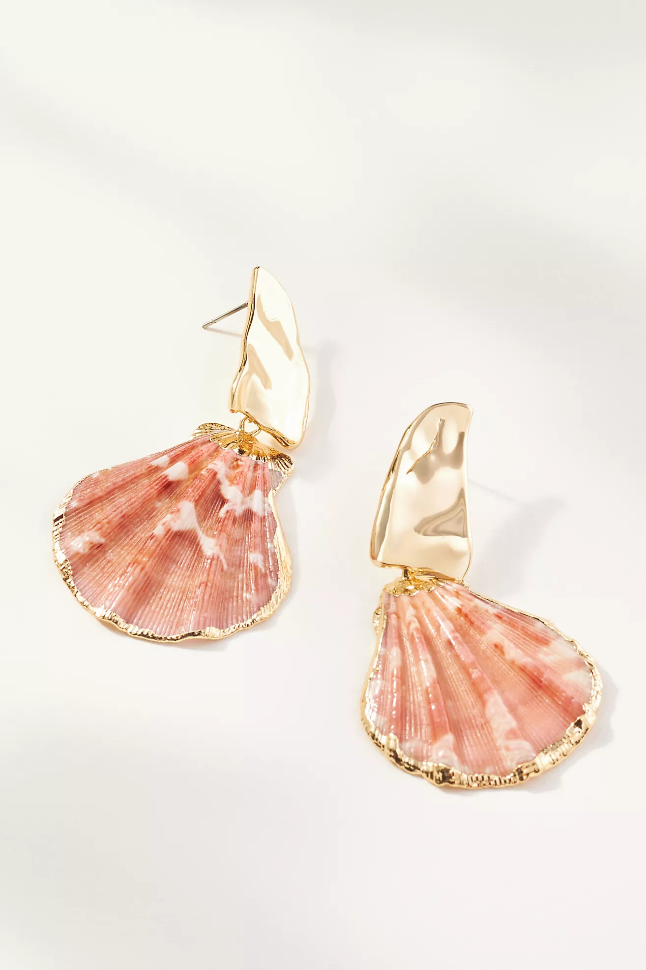 Raw Shell Drop Earrings | Anthropologie (US)