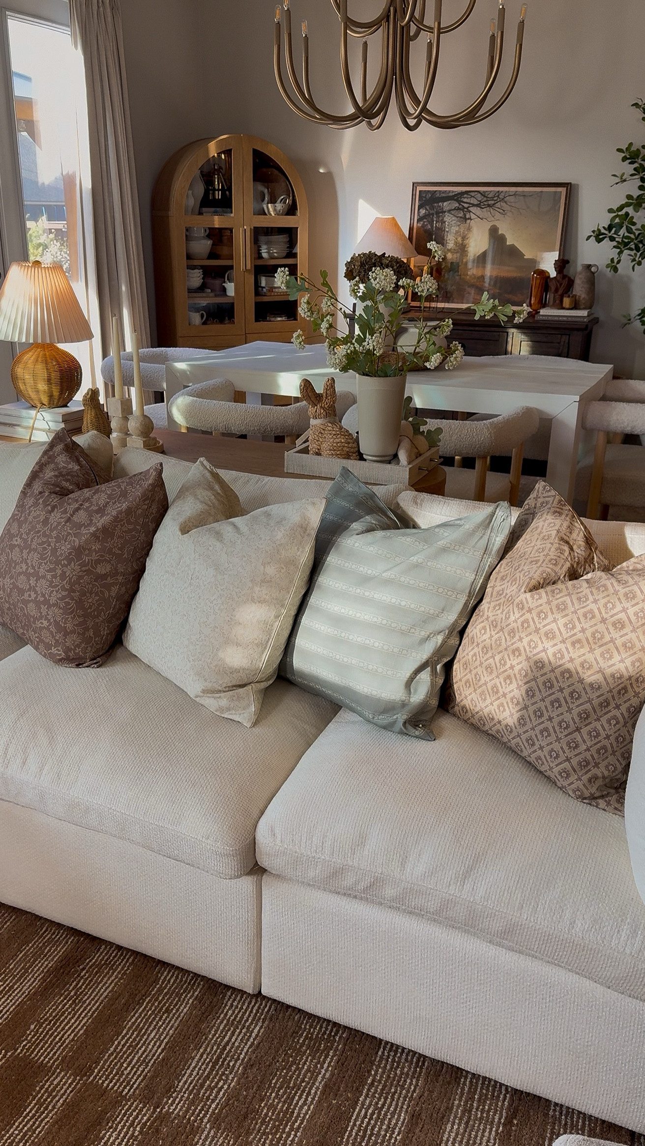 A seasonal refresh was long overdue, and @woven.nook’s spring collection delivered beautifully! These fresh textures and soft neutral tones instantly brighten up the space, adding that perfect cozy touch. 

#springdecor #cozyhomevibes #neutraldecor #homestyling #homerefresh #pillowlove #livingroomdecor #decorcrush #springready #interiorinspo #seasonalstyling #texturematters

#LTKFindsUnder50 #LTKStyleTip #LTKHome