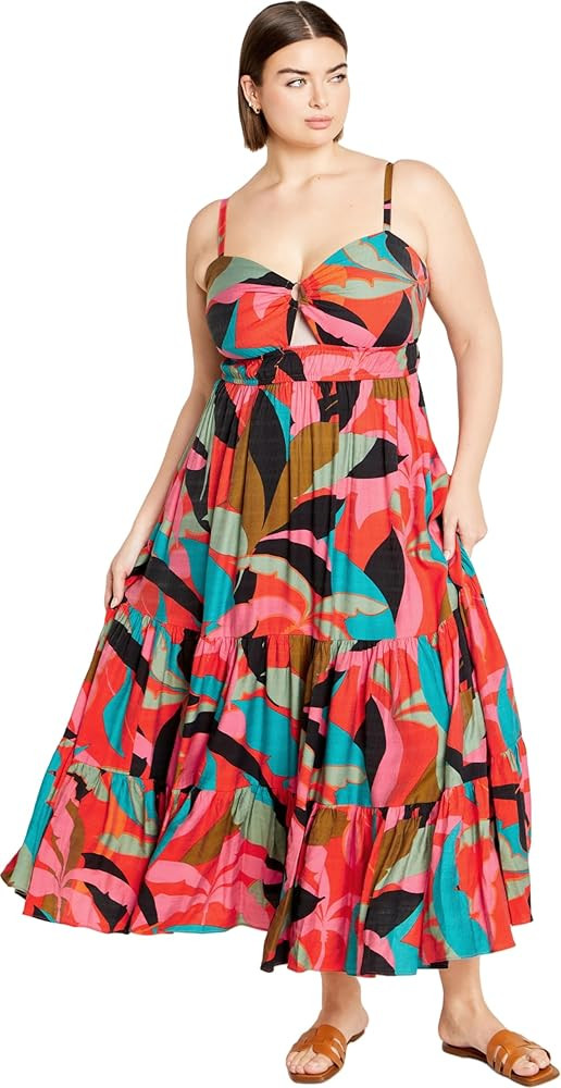 Women's Plus Size Maxi Dress - Harlow | Amazon (US)
