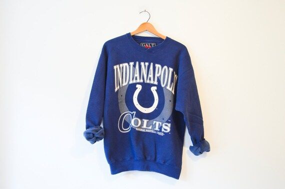 Vintage Indianapolis Colts Indiana Football Sweatshirt Medium | Etsy (US)