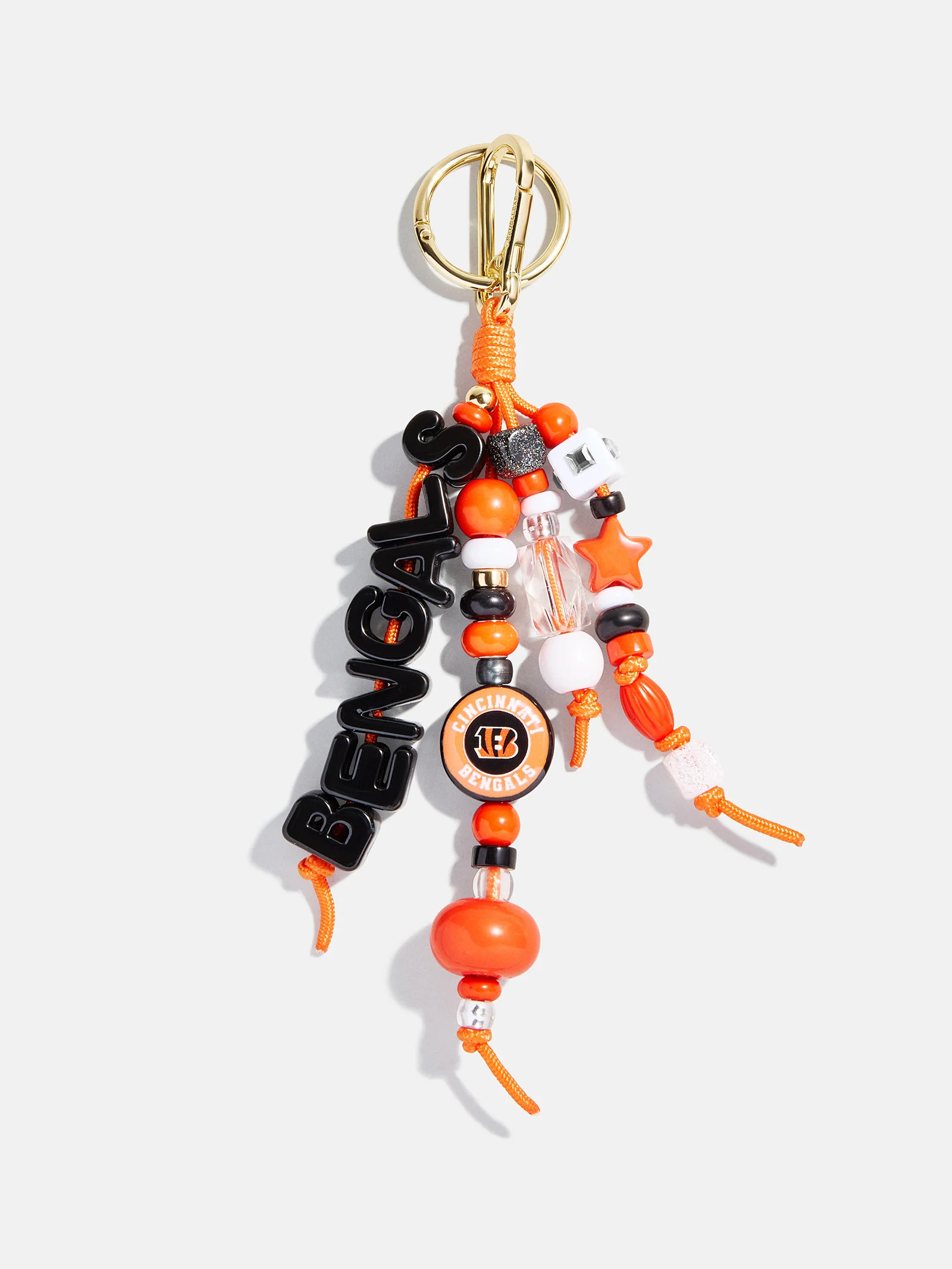 NFL Beaded Bag Charm - Cincinnati Bengals | BaubleBar