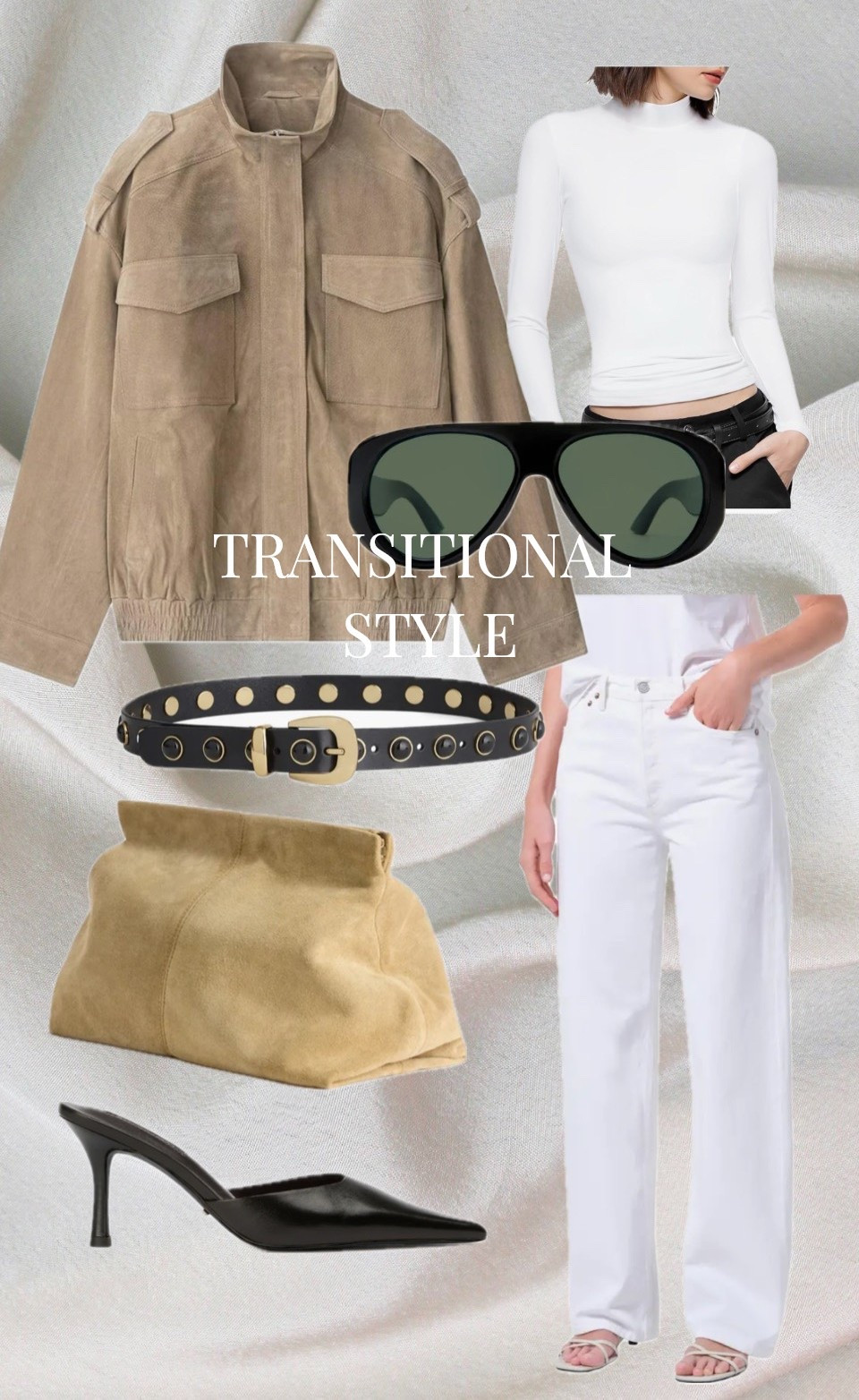 Most worn transitional palette: Soft colors, casual and chic👌


Transitional outfits / white denim / business casual workwear

#LTKdayinmylife #LTKmorningroutine #LTKootd