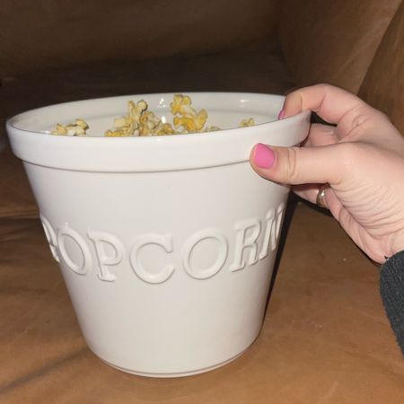Movie night in best popcorn bowl 

#LTKfamily #LTKfindsunder50
