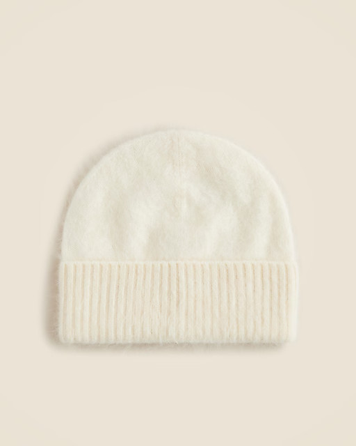 Brushed cashmere beanie | J. Crew US