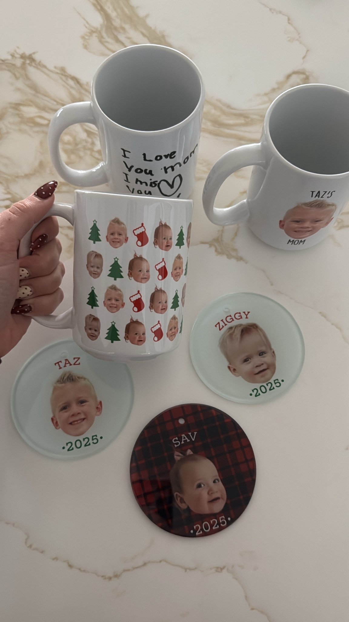 personalized mugs and ornaments! these make the best gifts!! 

#LTKHoliday #LTKFindsUnder50 #LTKGiftGuide