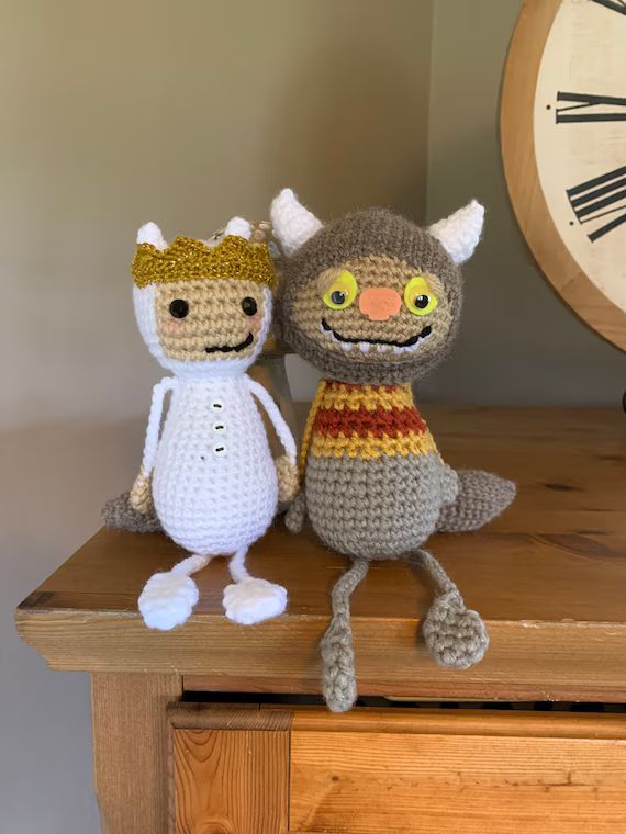 Where the Wild Things Are Inspired Doll Set - Etsy | Etsy (US)