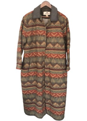 VINTAGE WOOLRICH  Southwest Aztec Wool  Earth Jacket Coat Women’s  Sz. XL  | eBay | eBay US