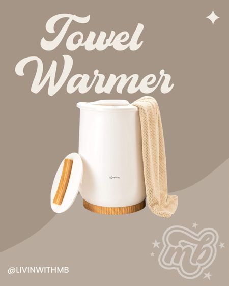 Is there anything better than a warm towel when you get out of the shower?

This towel warmer from Amazon is so aesthetically pleasing, and also great for babies!

#LTKhome #LTKfamily #LTKFind