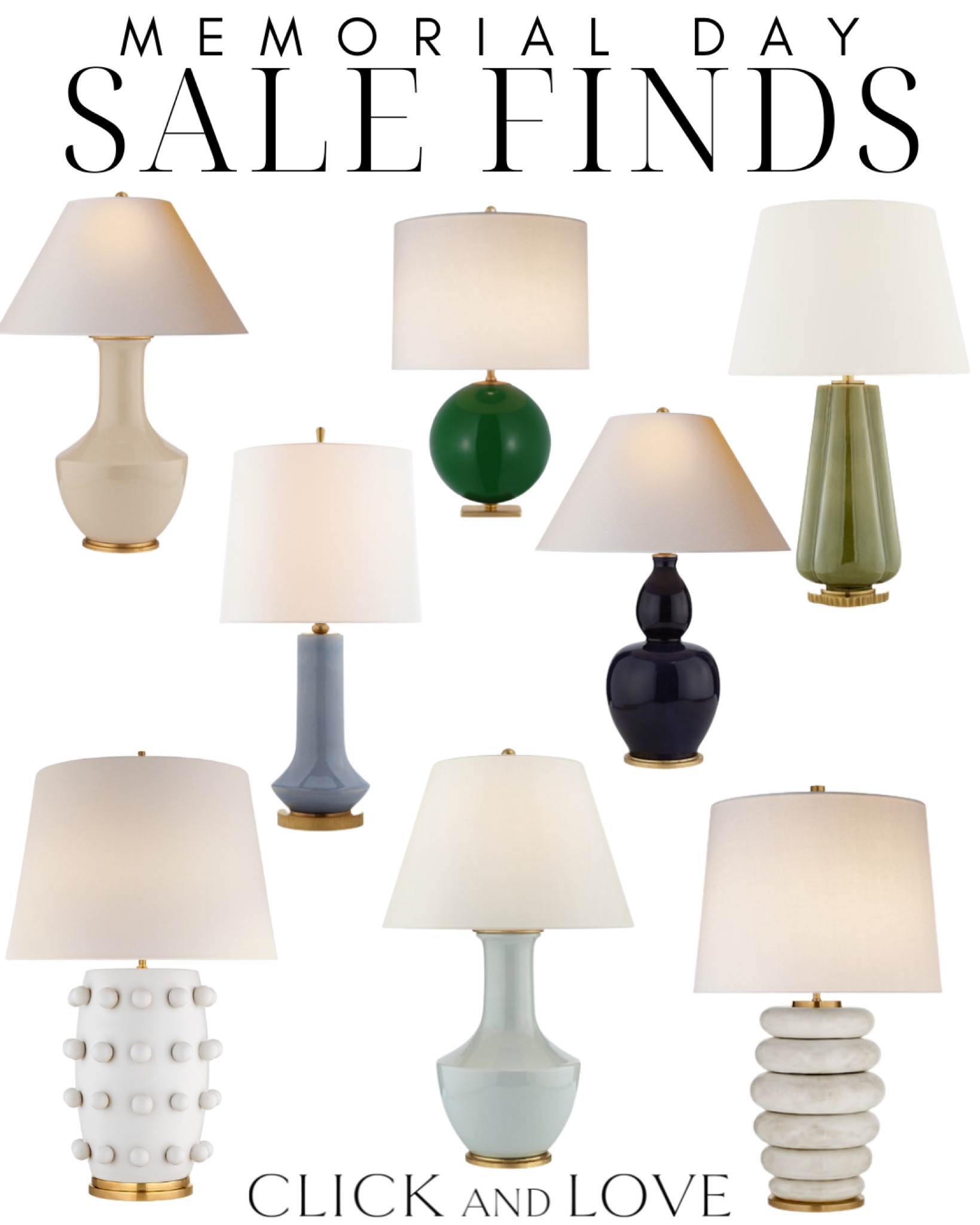 Memorial Day sale finds ✨ look for less lamps for any space! 

Table lamp, lamp, accent lighting, visual comfort, budget friendly lighting, living room, bedroom, dining room, modern lighting, traditional lighting, sale, sale finds, Memorial Day sales 

#LTKhome #LTKstyletip #LTKsalealert