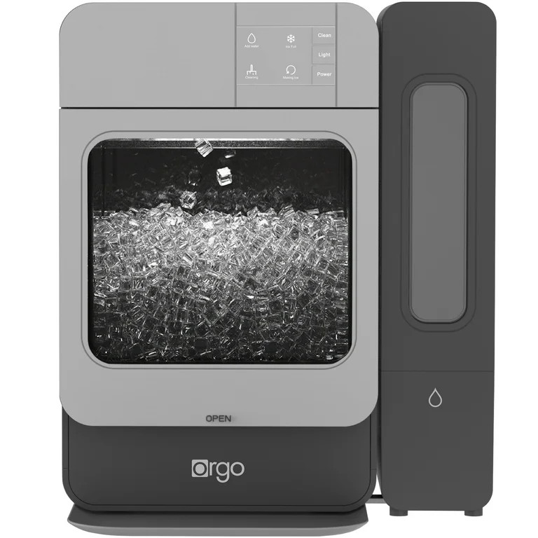 Orgo Products The Sonic Countertop Ice Maker, Nugget Ice Types, Charcoal | Walmart (US)