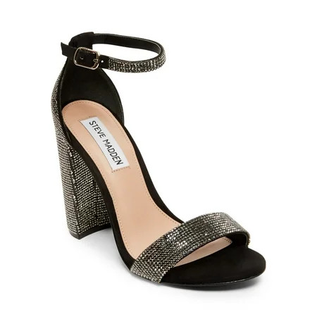 Steve Madden Carrson Rhinestone Heeled Sandal (Women's) | Walmart (US)