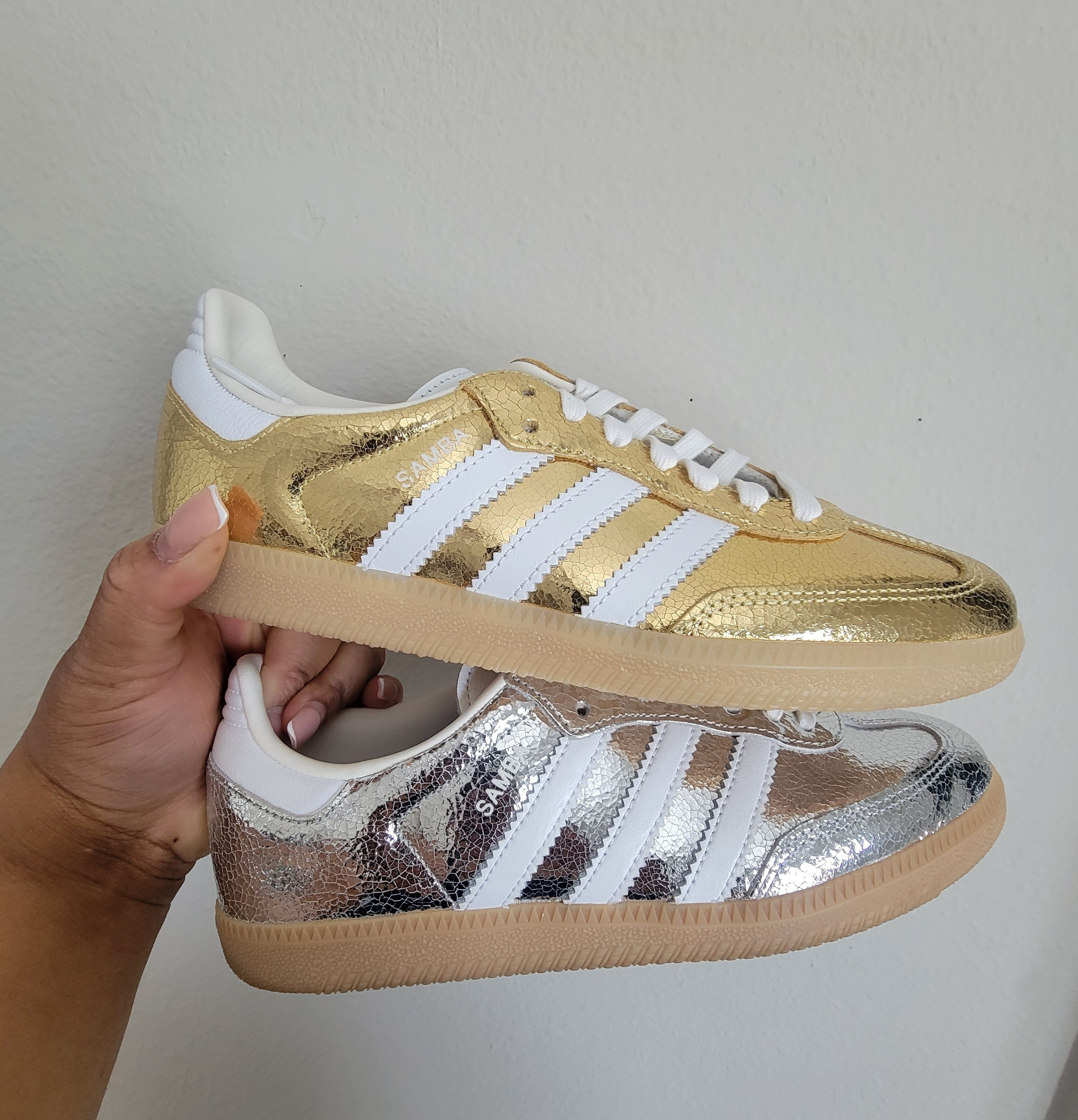 Metallic Adidas Samba Silver and Gold

#LTKShoeCrush #LTKFindsUnder100 #LTKU