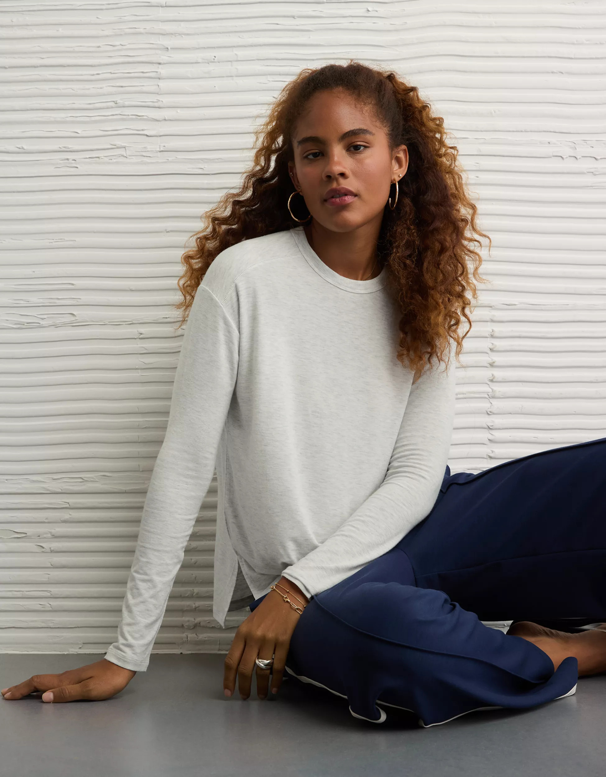 AE Soft & Sexy Long Sleeve T-Shirt | American Eagle Outfitters (US & CA)