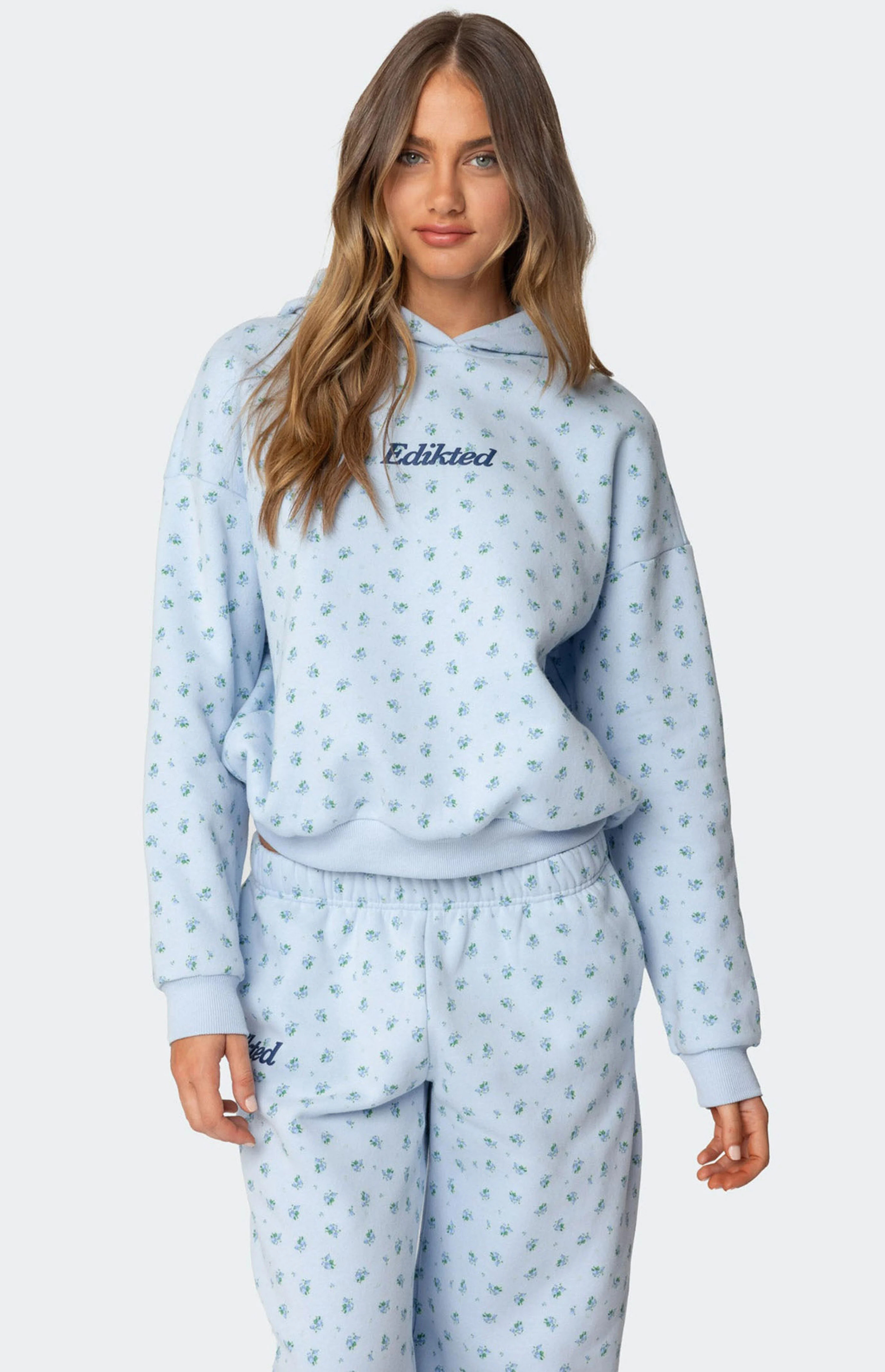 Edikted Flower Power Hoodie | PacSun