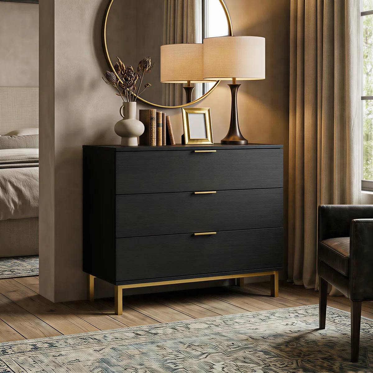 Spurlin 31.5'' W 3 - Drawer Dresser | Wayfair North America