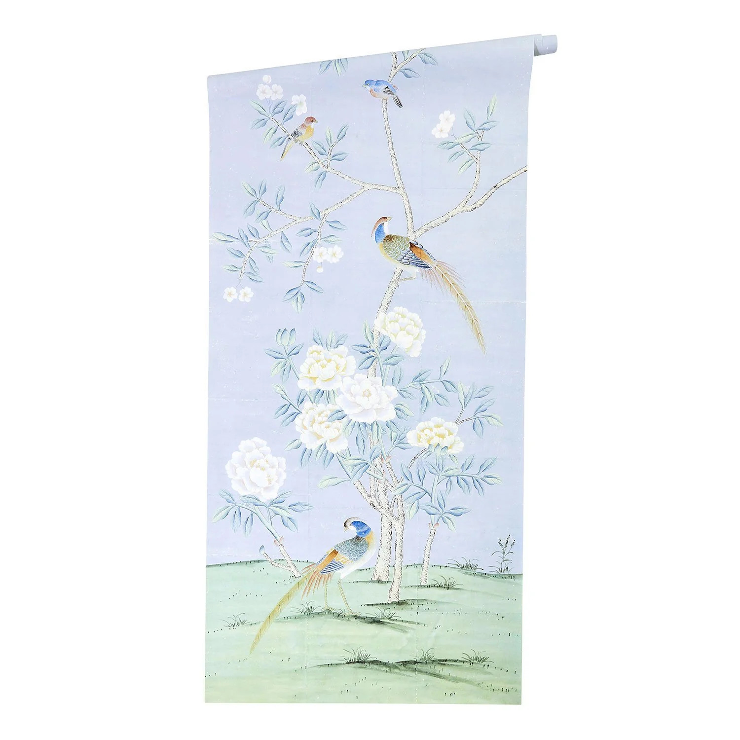 Abingdon in Periwinkle Mural | Caitlin Wilson Design