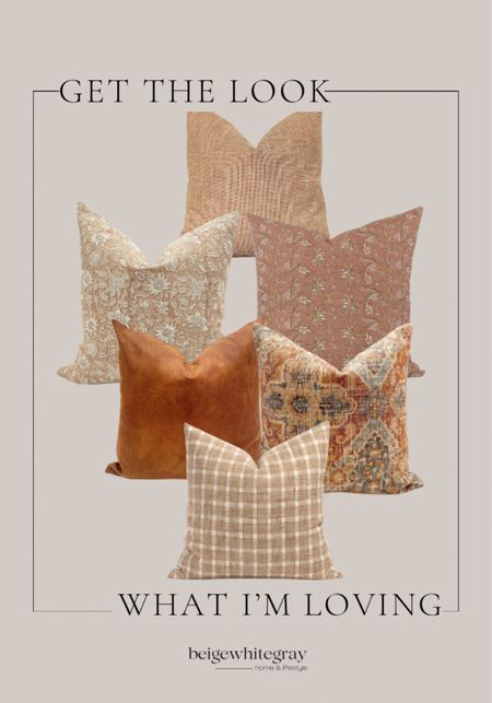 Rust colored throw pillows I’m loving. These combinations are beautiful and perfect for fall and autumn. 

#LTKhome #LTKstyletip #LTKSeasonal