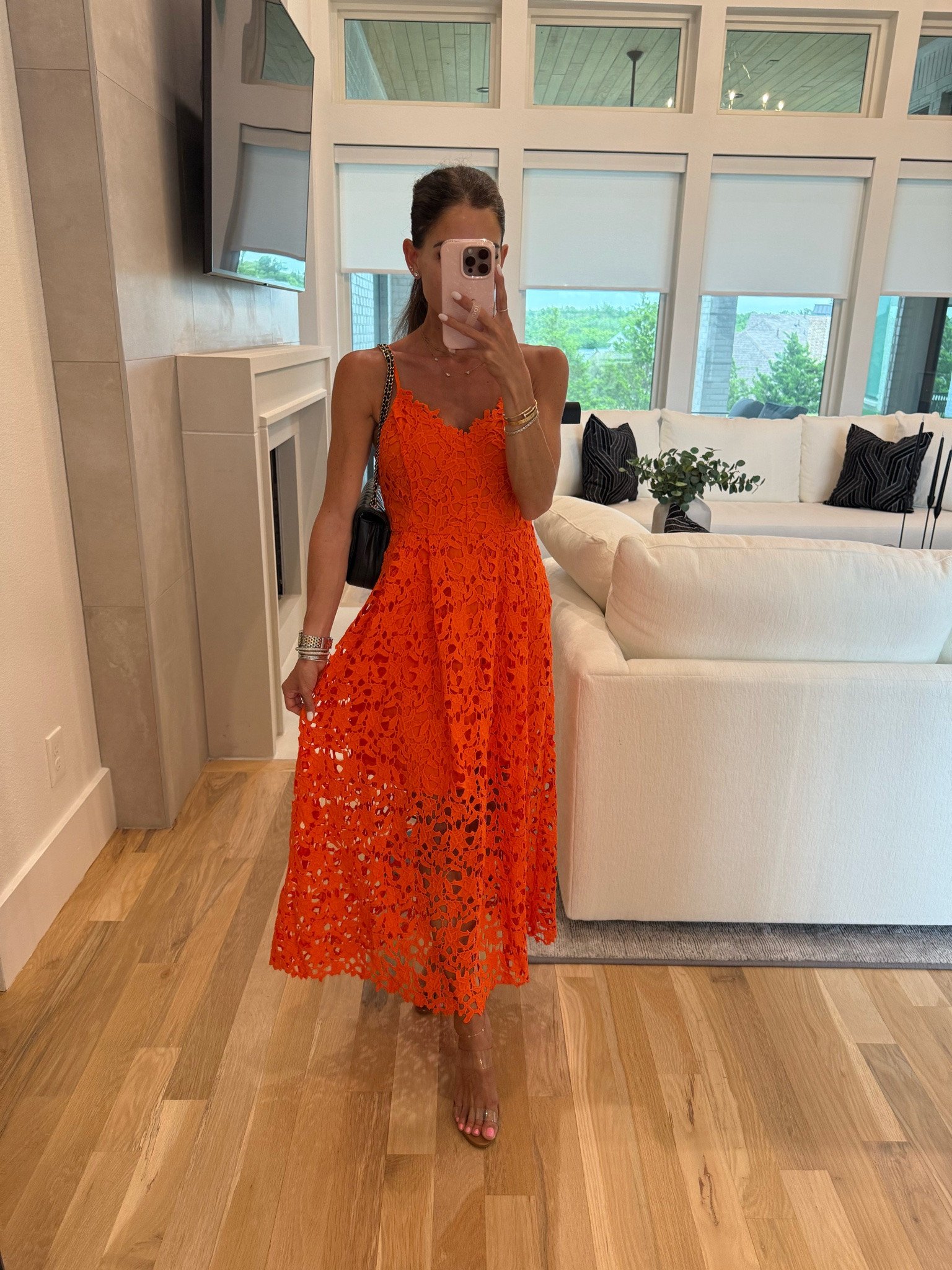 Lace orange dress wedding guest dress

#LTKPetite #LTKWedding #LTKootd