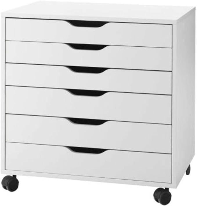 IKEA 401.962.41 Alex Drawer on Casters, White, 26" Height, 19" Width, 26" Length, | Amazon (US)