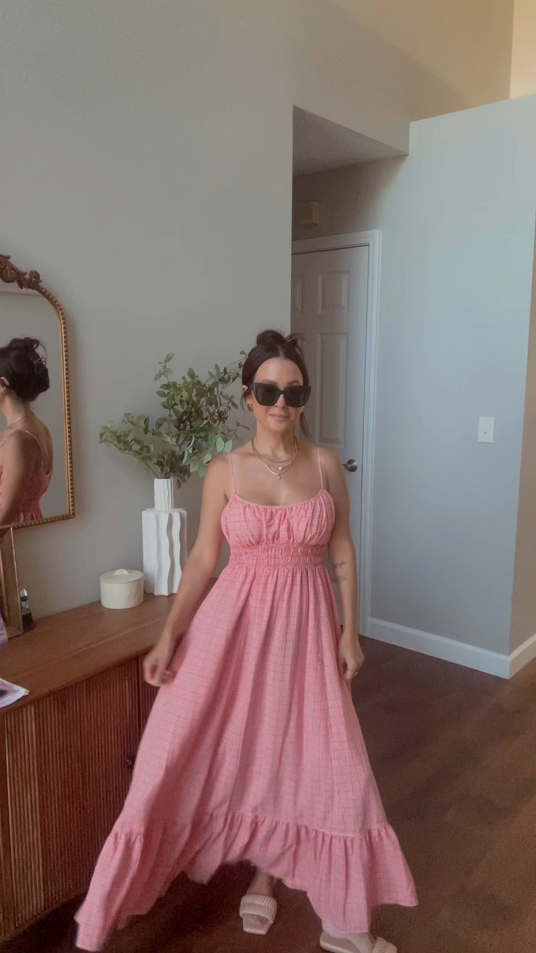 The cutest gingham print summer dress! On sale! 🥰

#LTKFindsUnder100 #LTKSaleAlert #LTKStyleTip