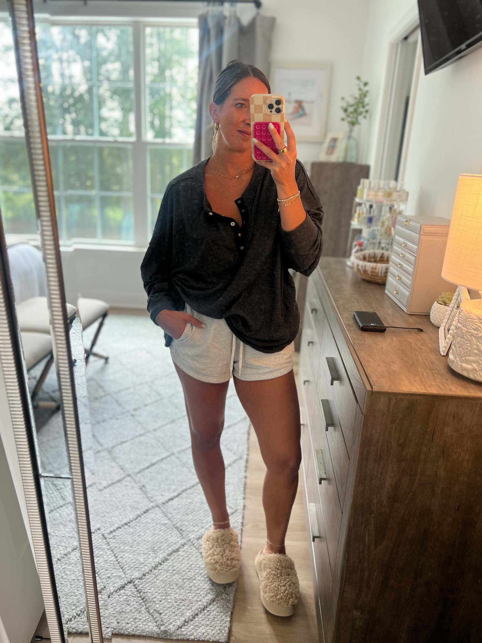 Todays chill vibe fit

Small in tee
Size 6 in shorts 
Size 7 in slippers 

#LTKGiftGuide #LTKSeasonal #LTKstyletip