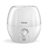 Vicks Filter-Free 3-in-1 SleepyTime Humidifier, Diffuser and Night-Light, Visible Ultrasonic Cool Mi | Amazon (US)