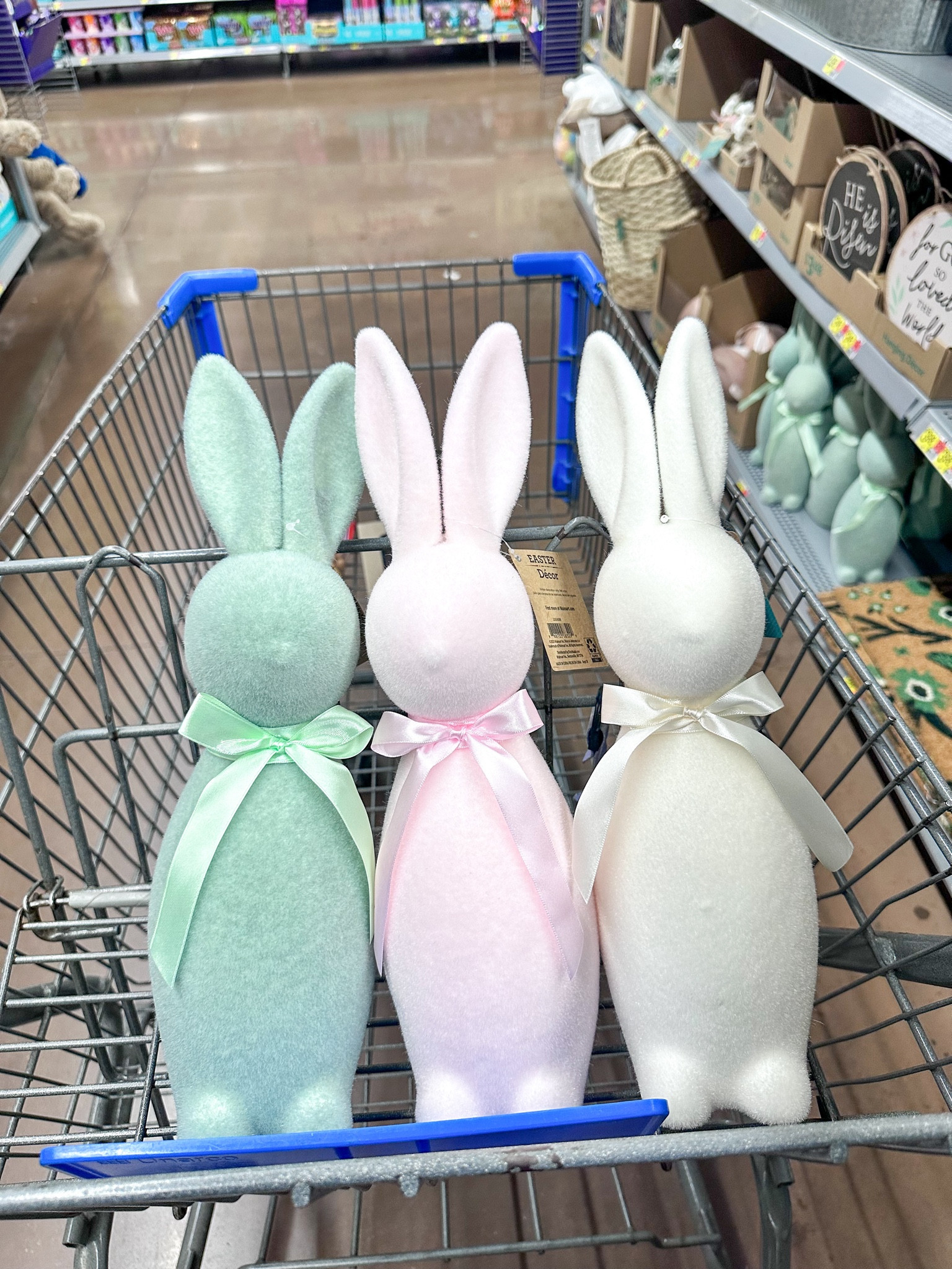 Easter flocked bunnies 🐰🤍 larger size is $9.98 and smaller size is $4.92 





Walmart. Walmart finds. Easter. Easter finds. Easter decor. Bunny. Holiday decor. Holiday finds. Easter bunny. Flocked Easter bunny. Dupe. Home decor. Home. Walmart home. Walmart fashions Walmart style. Seasonal decor. Seasonal finds. Decor. Easter decor 

#LTKhome #LTKSeasonal #LTKSpringSale