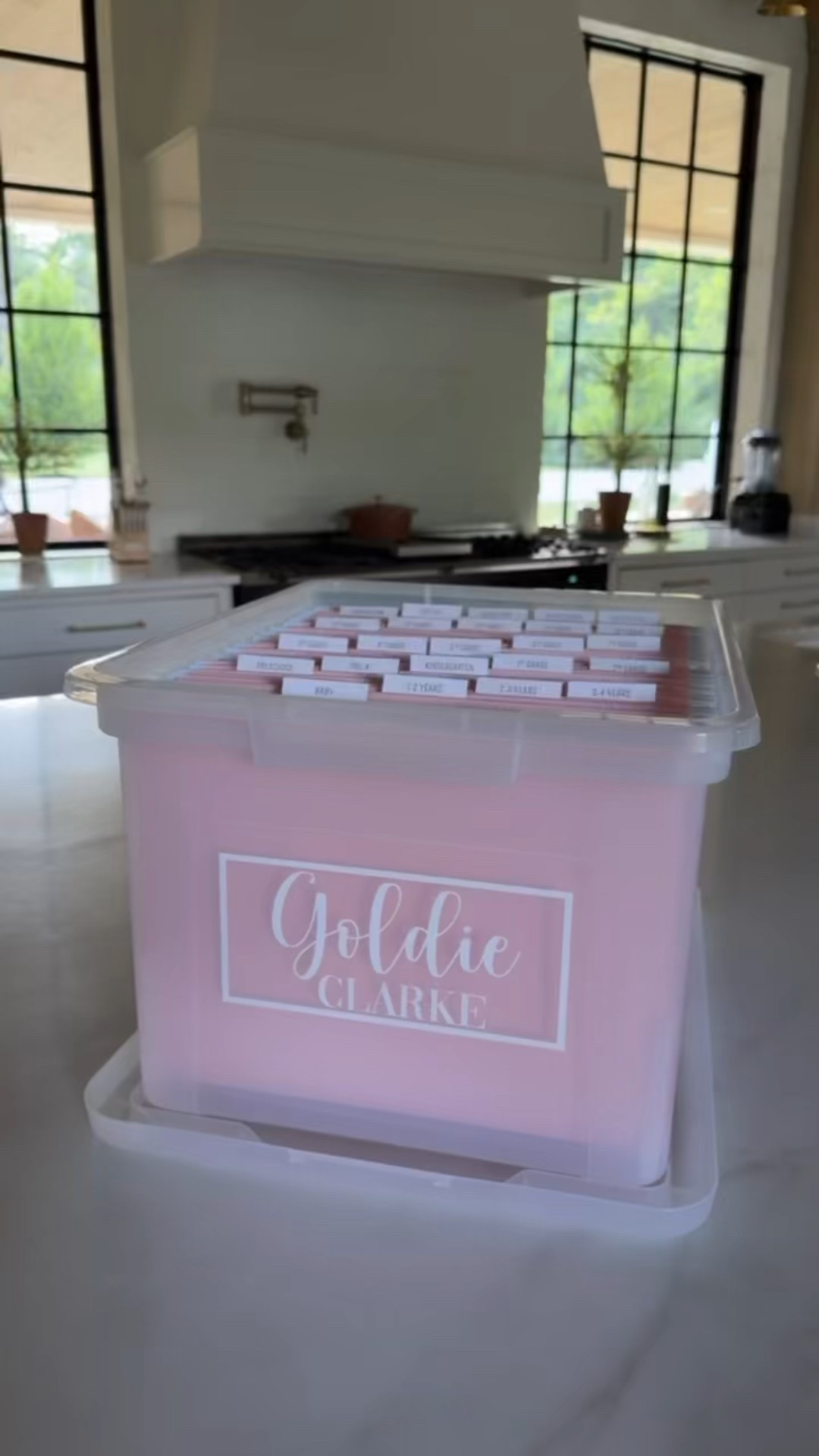 Memory box, keepsake box, organization of kid’s documents 