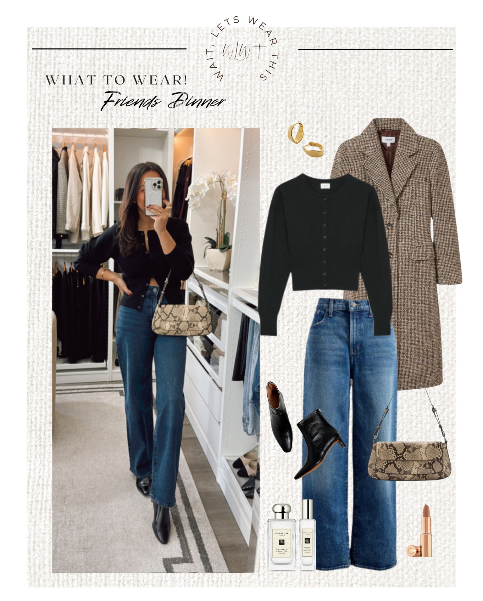 Look perfect for work to dinner✨ 
Wearing a medium in the sweater/ jeans are TTS 

Sweater has a fitted silhouette, very modern and great to style with oversized/wide leg denim for balance 

#LTKOver40 #LTKStyleTip