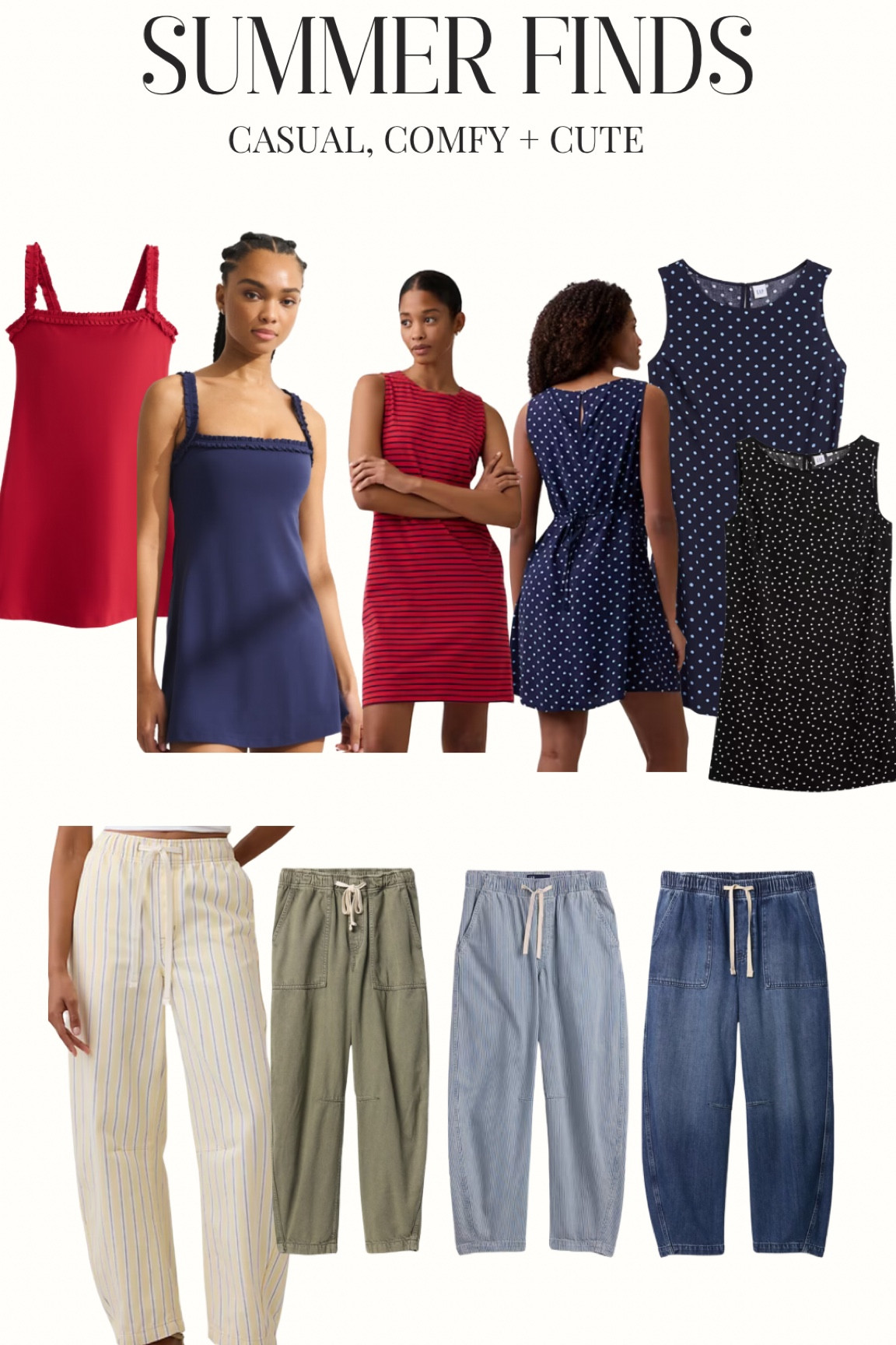 Easy throw on outfits for summer! Bump friendly 🤍

#LTKBump #LTKootd #LTKmomlife