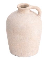 10in Terracotta Vase With Handle | Marshalls