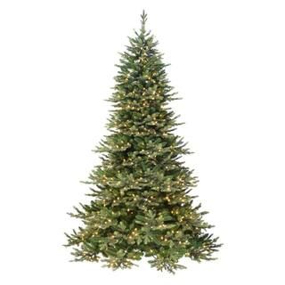 Puleo International New 7.5 ft. Royal Majestic Douglas Fir Downswept Tree with Real Life Molded T... | The Home Depot